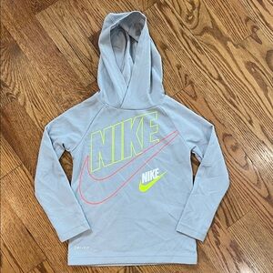 Boy’s Nike Dri-Fit Lightweight Hoodie/Shirt. Size 5. Excellent to Like New.